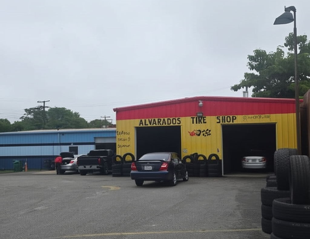 Cambio de llanta en carretera